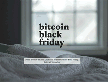 Tablet Screenshot of bitcoinblackfriday.com